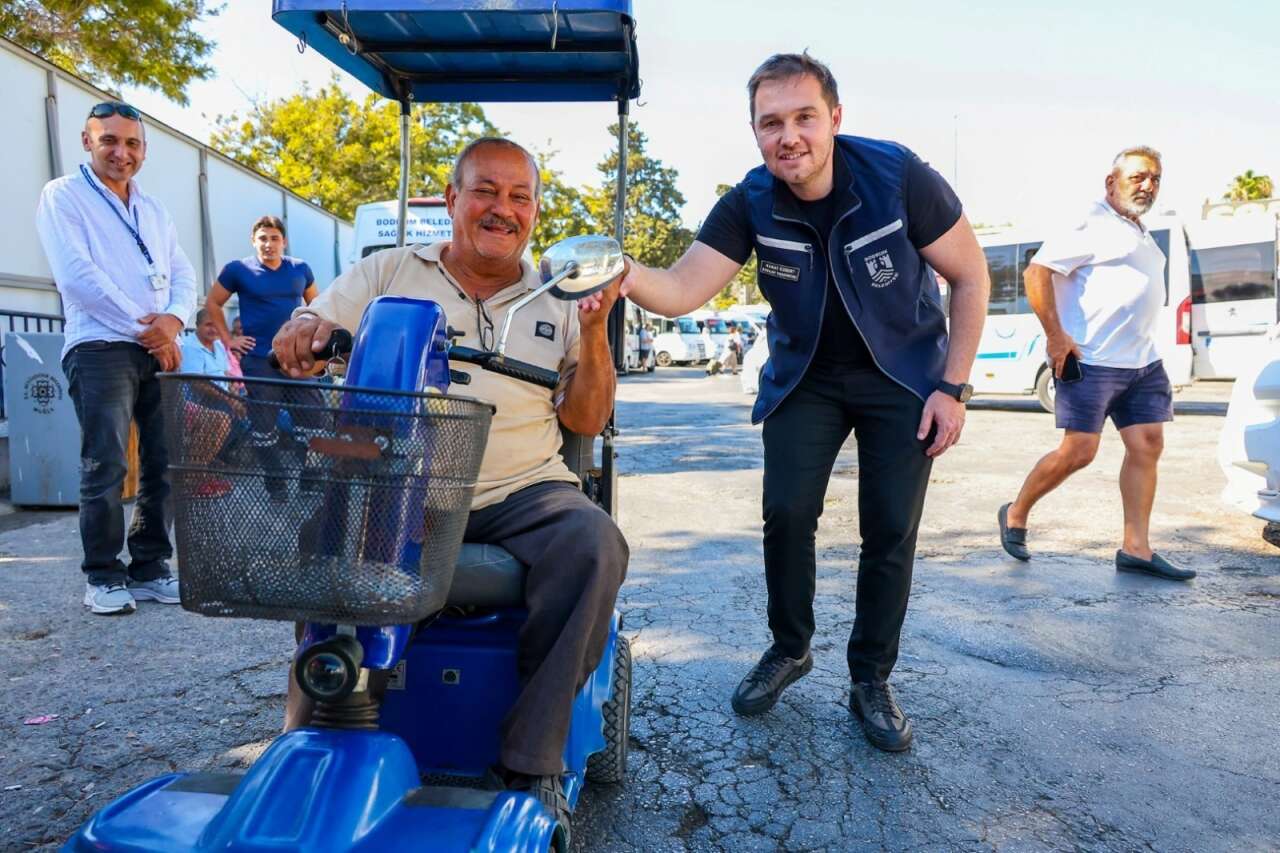 Bodrum’da Özel Gereksinimli Vatandaşlara  Belediye Eliyle Destek 5